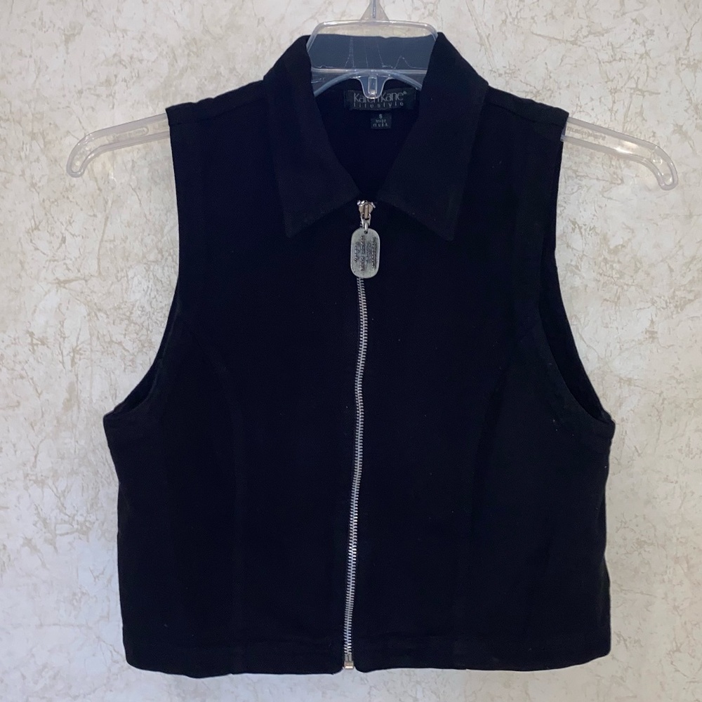 Karen Kane Zippered Vest